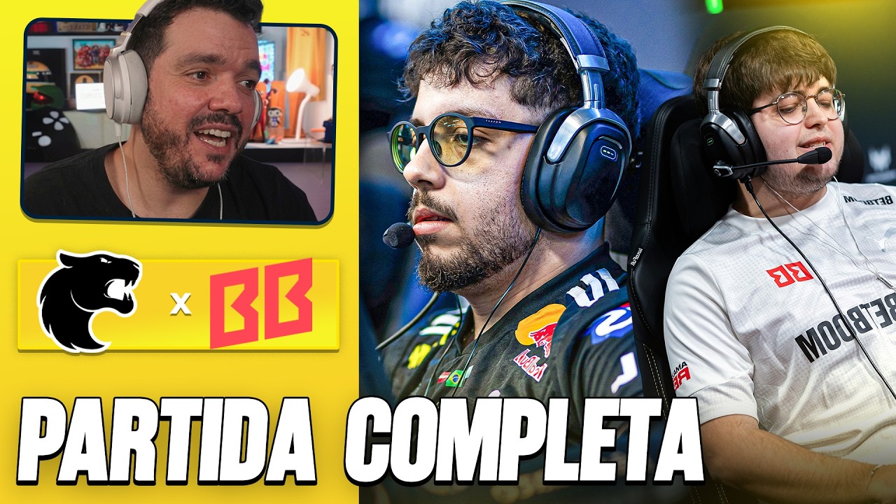 REVIRAVOLTA NA S&Eacute;RIE?! - FURIA x BB - PARTIDA COMPLETA - CAMP THUNDERPICK