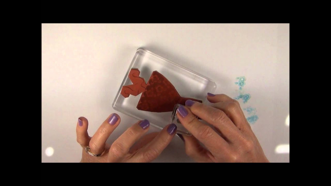 Kissing Techniques with Stampin' Up! rubber stamps