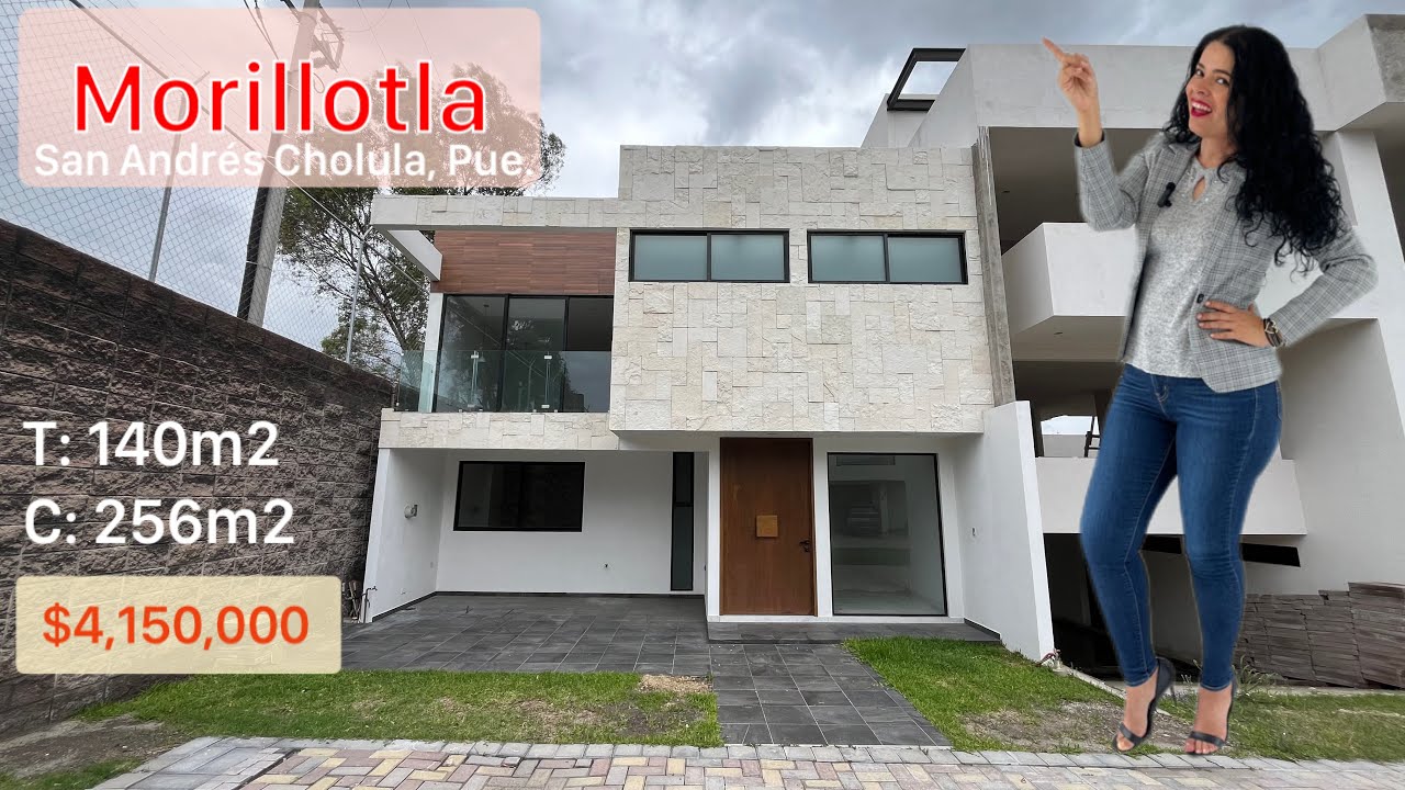 Hermosísima casa en Morillotla, Recámara en planta baja, 4 habitaciones, 5 baños completos.