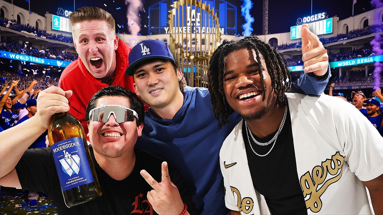 DODGERS WIN HISTORIC WORLD SERIES! | Kleschka Vlogs