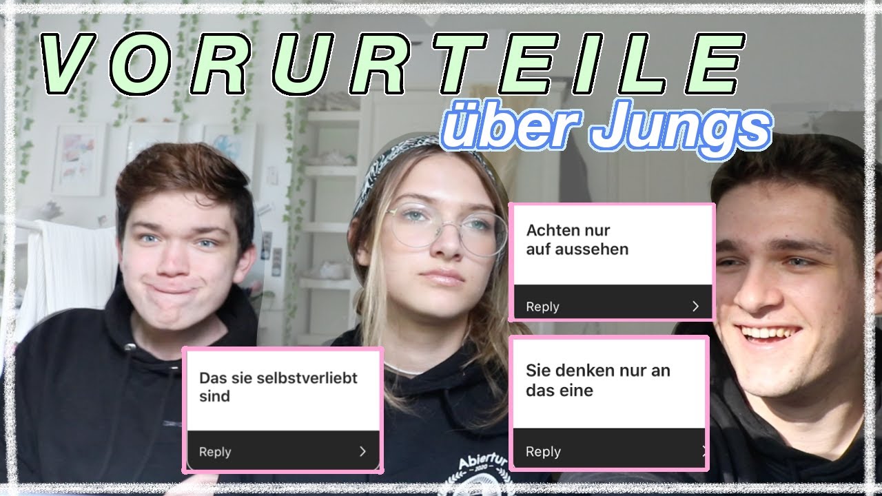 GER&Uuml;CHTE &Uuml;BER JUNGS, DIE M&Auml;DCHEN DENKEN.. ✰ Jackie Alice