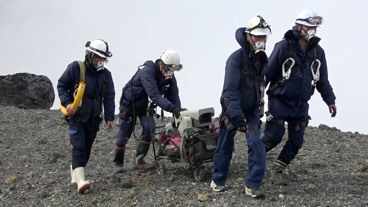 新型カメラで阿蘇山火口を２４時間観測