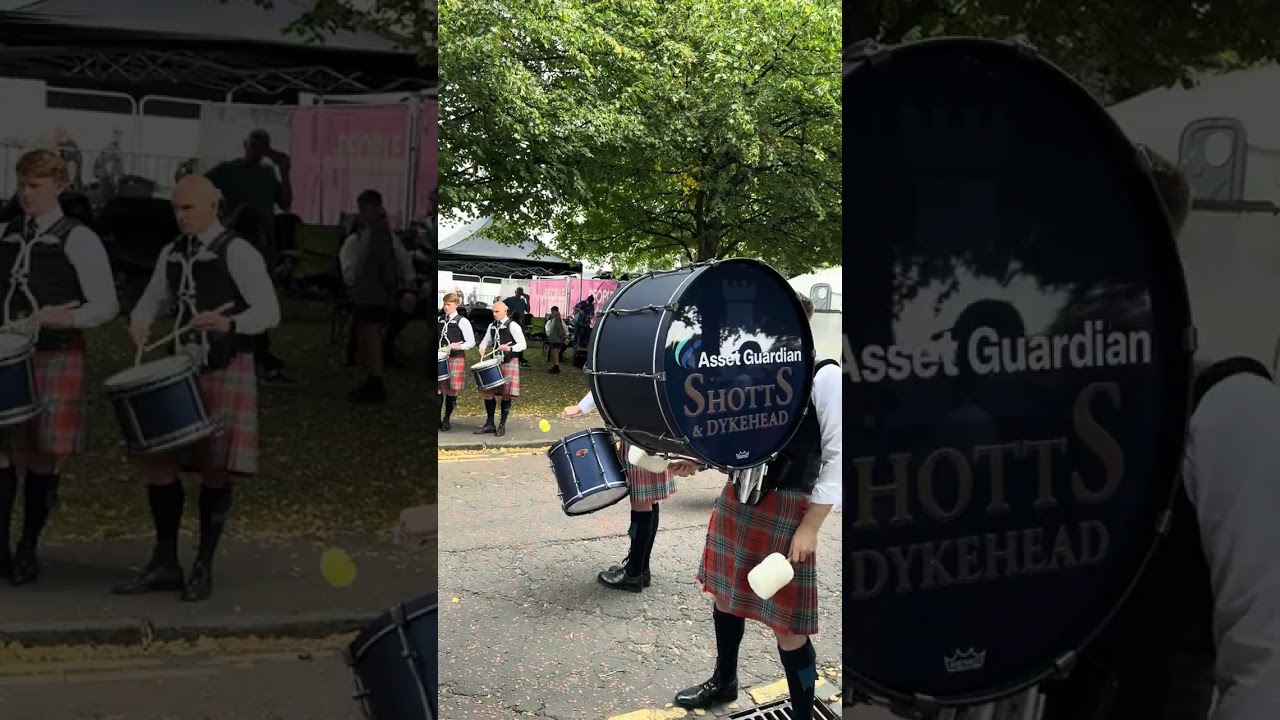 Asset Guardian Shotts & Dykehead Pipe Band Drum Corps World Championships 2025 - L/D David Henderson
