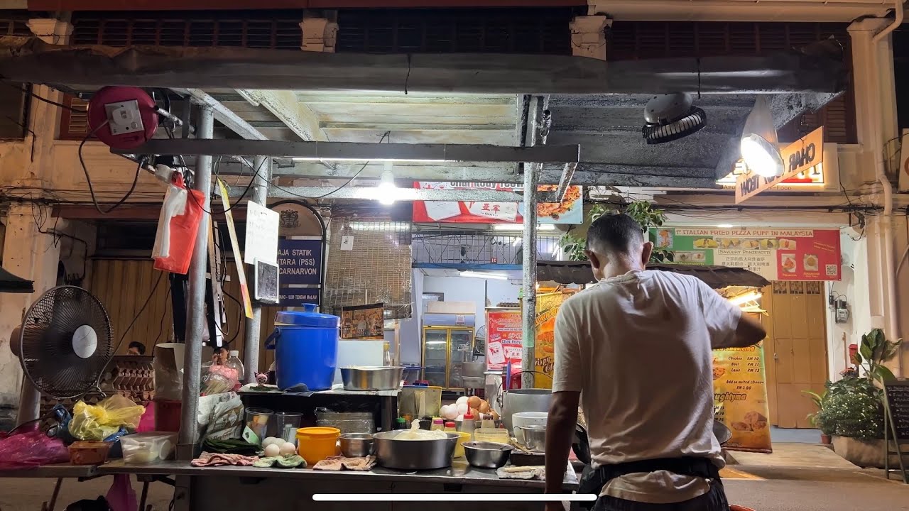 Yang bikin ngiler, chulia night street food