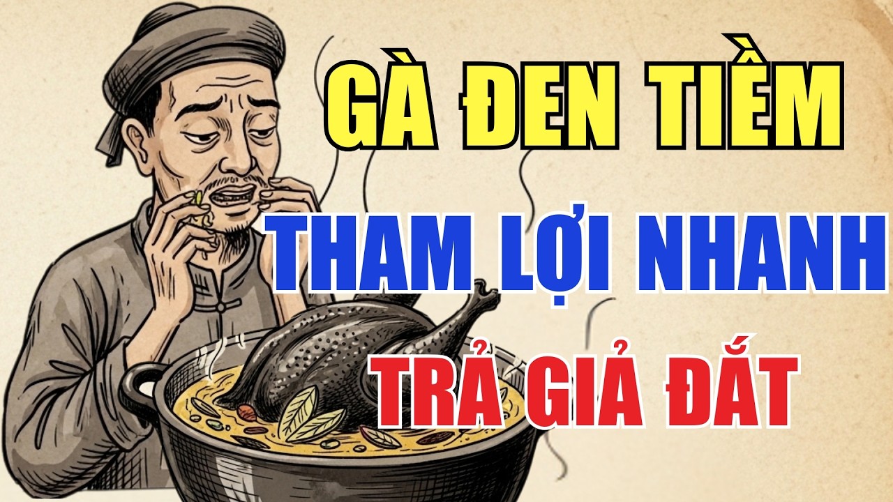 Tham Lợi Từ Gà Đen Tiềm Thuốc Bắc, Chủ Quán Nhận Quả Báo Rợn Người