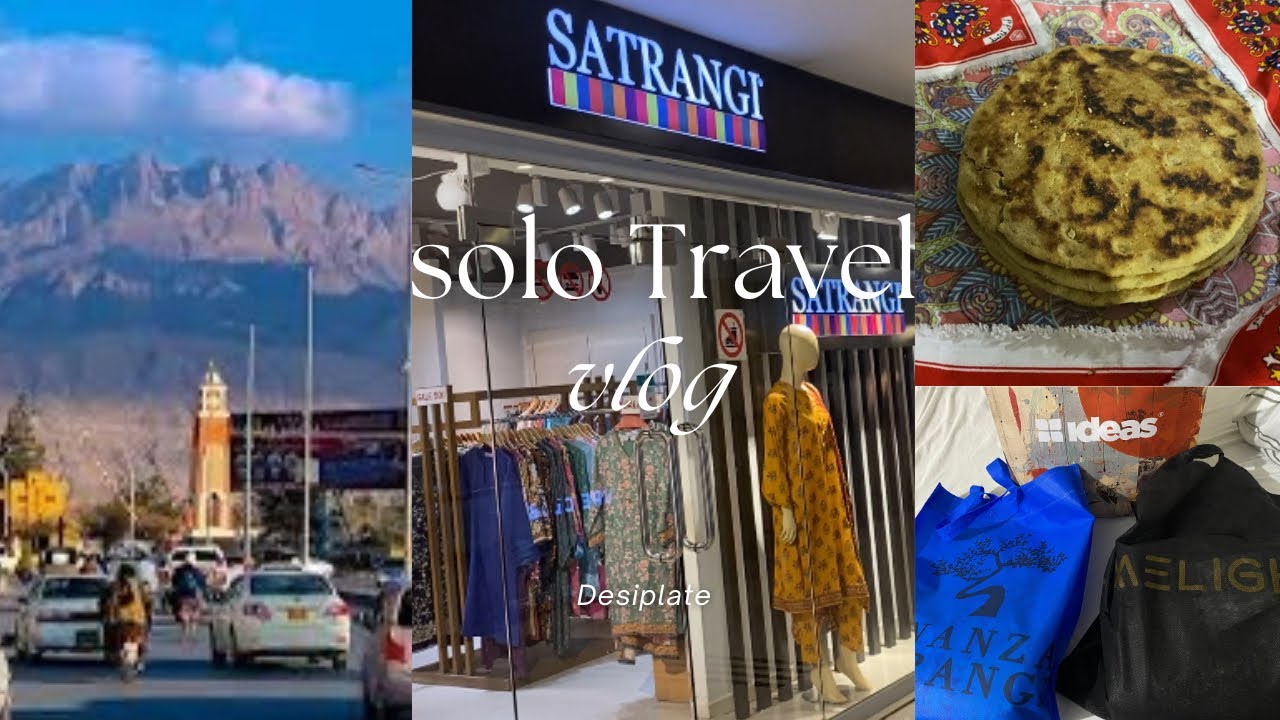 Pakistan Solo Trip Vlog | Quetta | Shopping | Desiplate |#food #solotravel