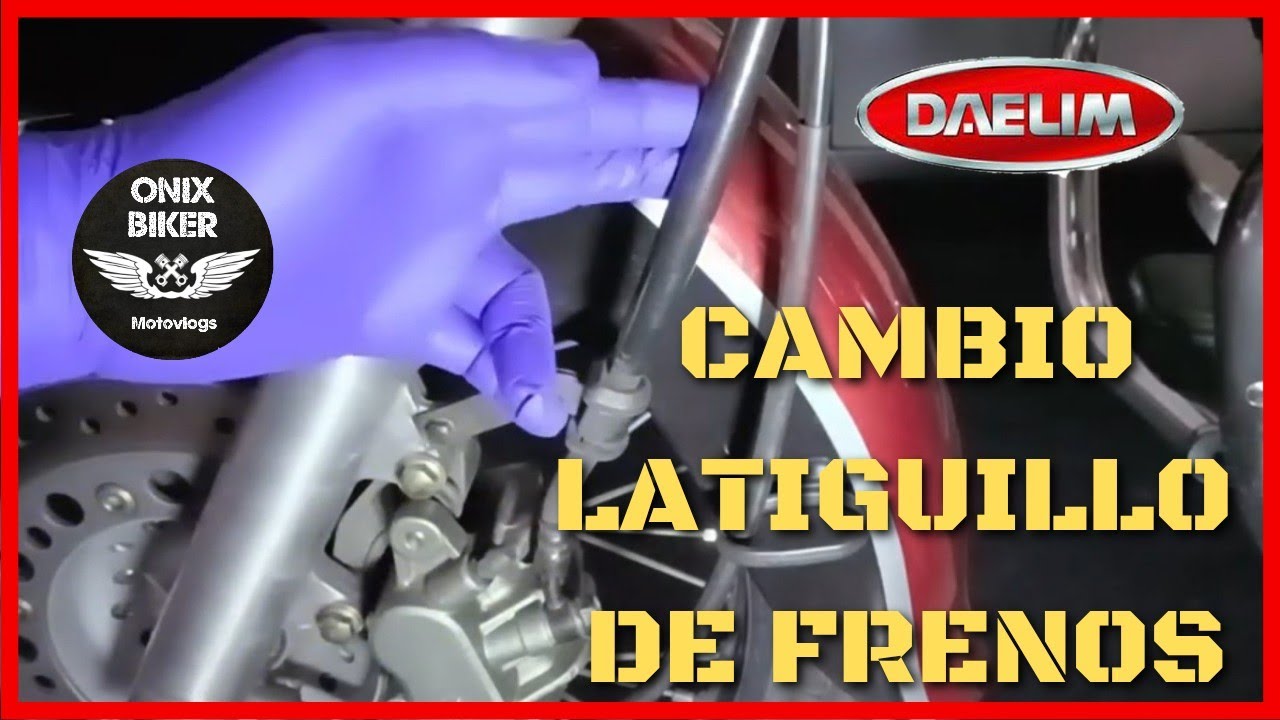 🛠⚙CAMBIO DE LATIGUILLO DE FRENO HIDRÁULICO - DAELIM DAYSTAR - MV#77 - 2025