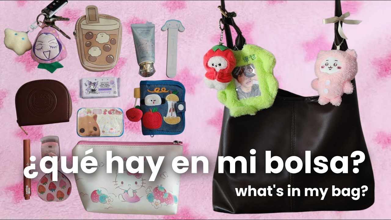 ¿qué hay en mi bolsa? ✧˖°. what's in my bag?