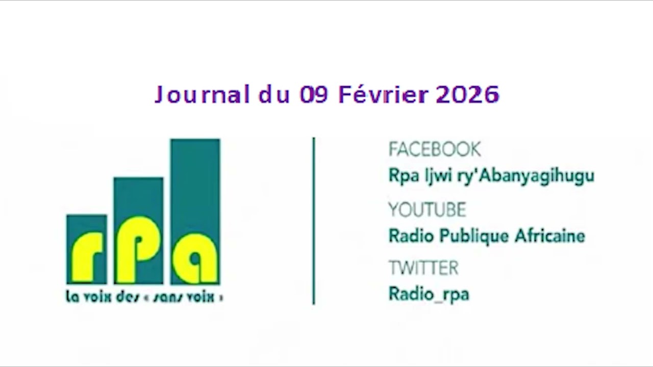 Journal du 09 Février 2026