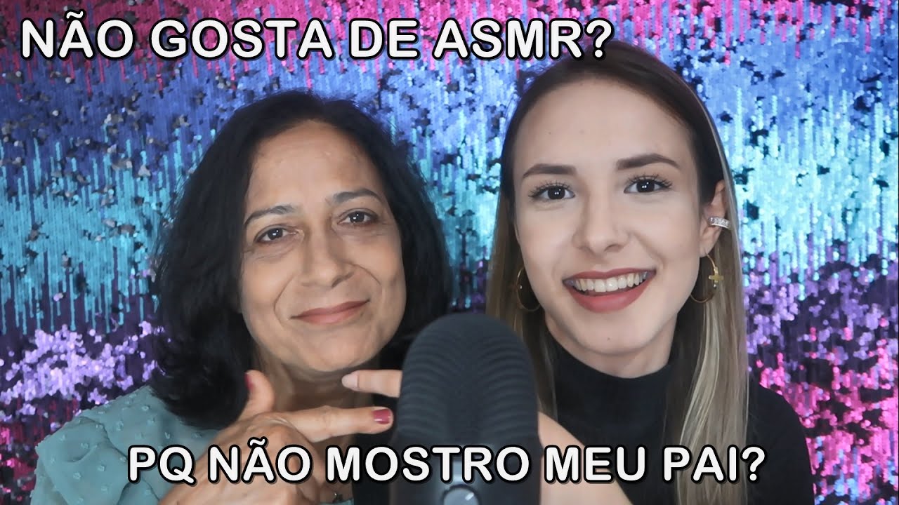 ASMR COM MINHA MÃE - RESPONDEMOS PERGUNTAS POLÊMICAS 🤫