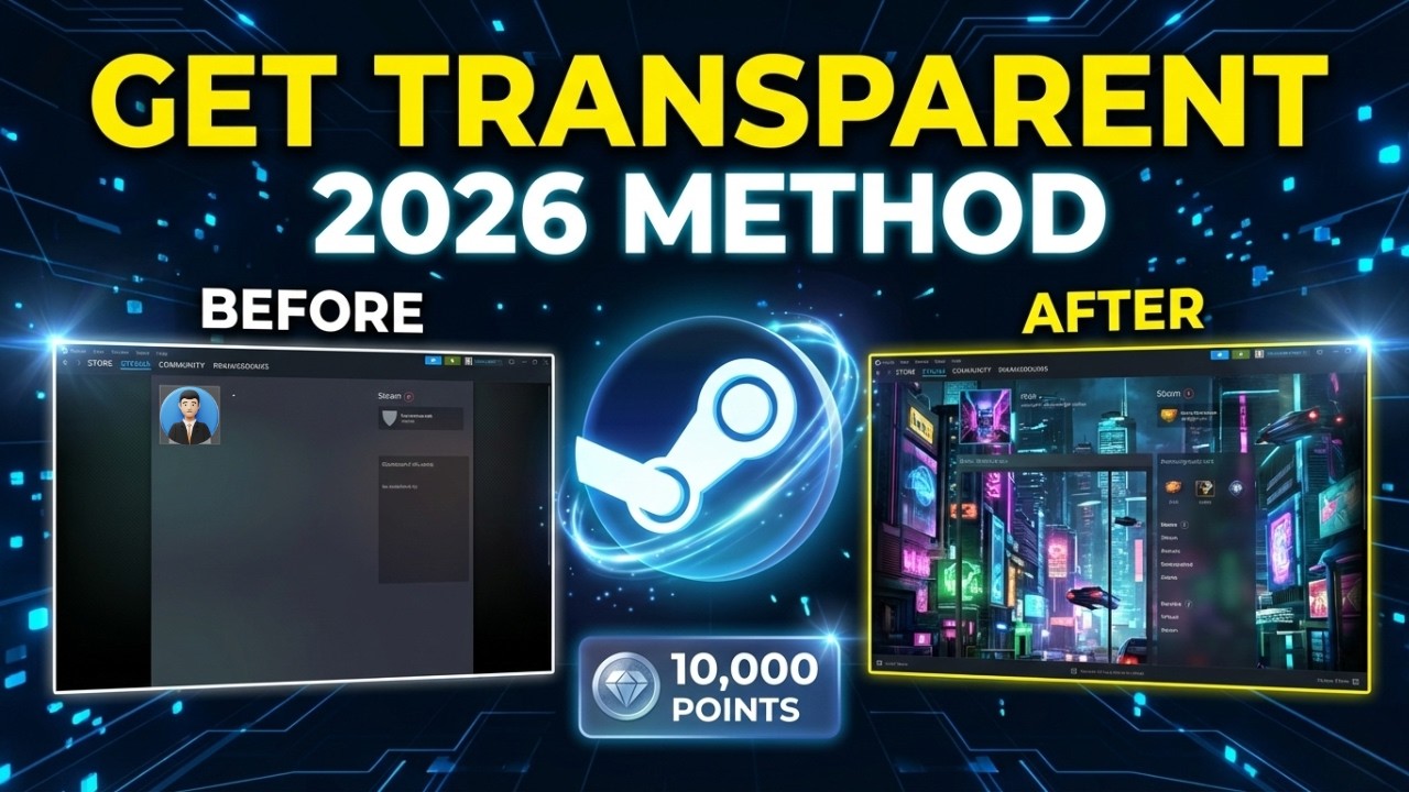Как сделать профиль Steam прозрачным 🎮 Как сделать профиль Steam прозрачным 🎮 Прозрачные профили ...