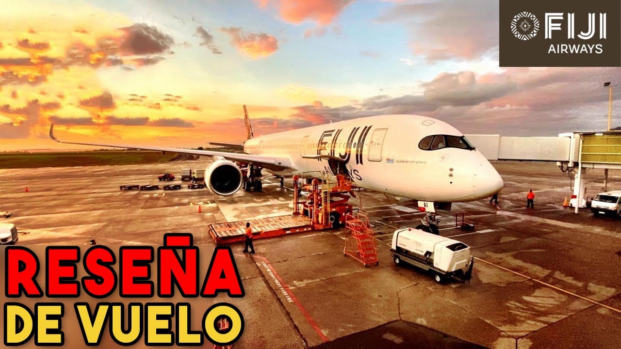 ¡Volando el nuevo Airbus A350 de FIJI AIRWAYS! Reseña Clase Ejecutiva Sydney - Nadi