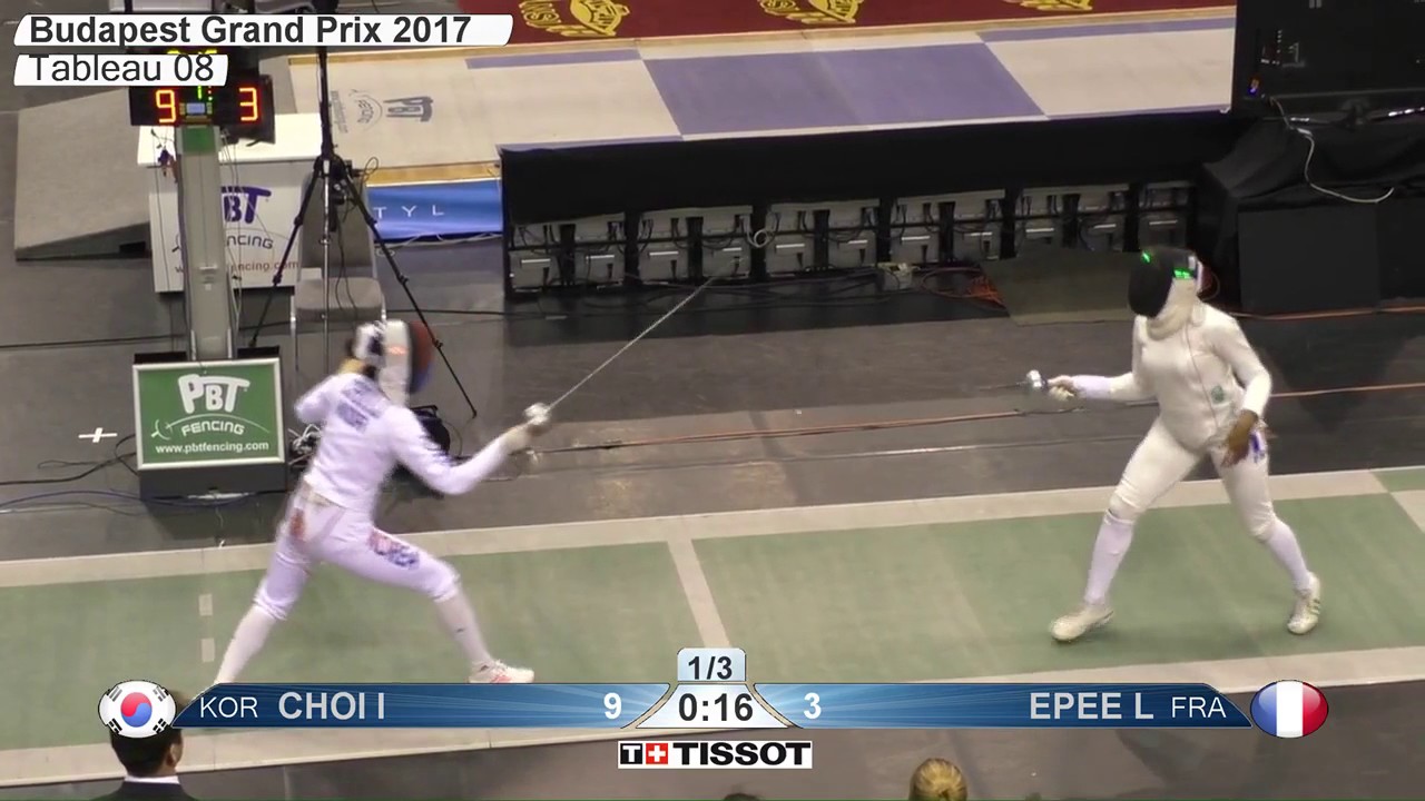 2017부다페스트 최인정 vs 로랑스 에페 FRA