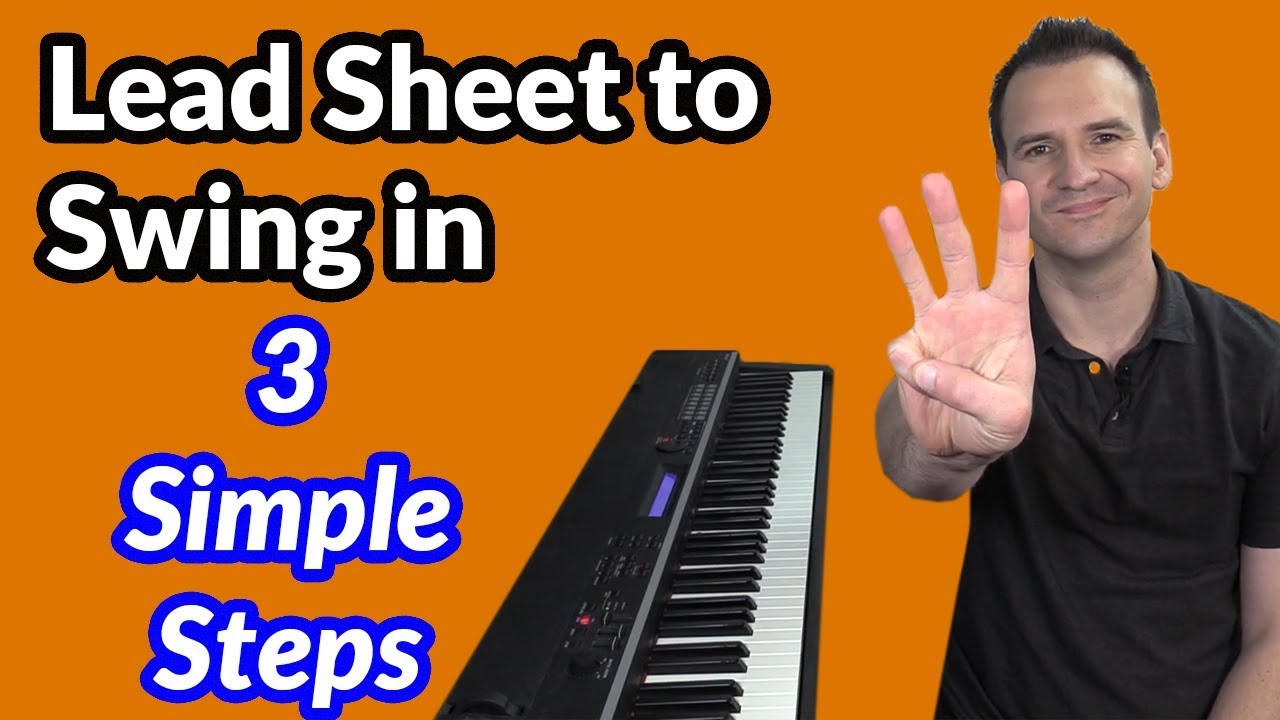 Make a lead sheet swing in 3 steps