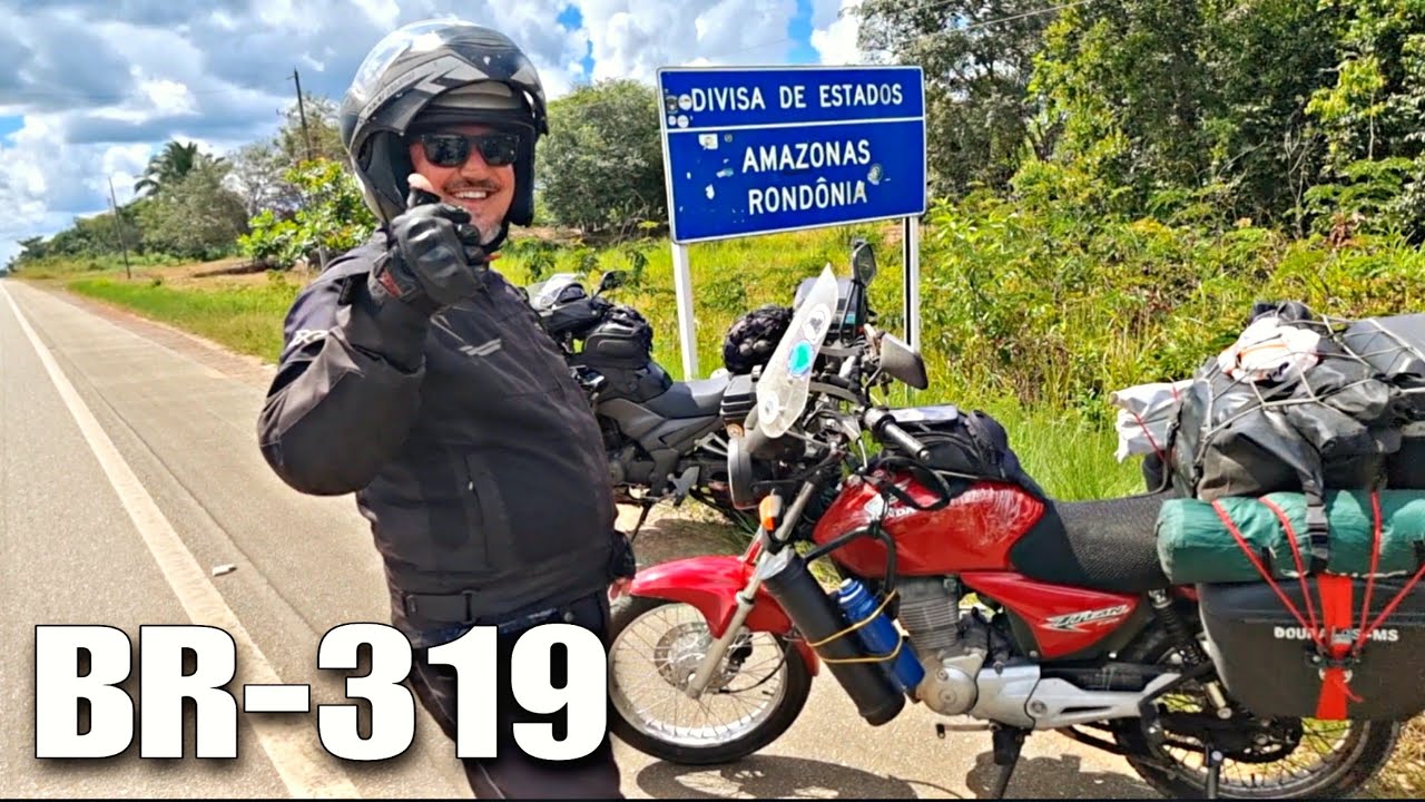 Ep82 O INÍCIO DA VIAGEM NA BR-319 NÃO PAVIMENTADA EM GRUPO DE PORTO VELHO A HUMAITA AMAZONAS 