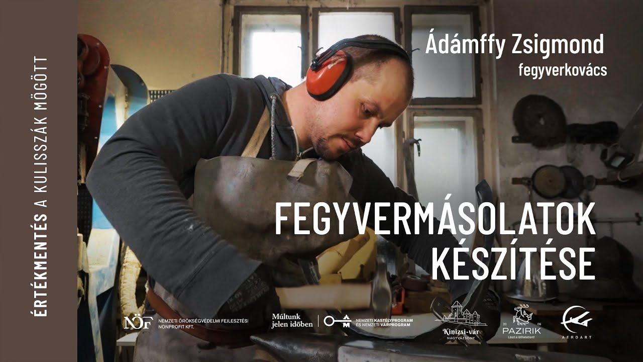 Értékmentés a kulisszák mögött - Fegyvermásolatok készítése, Nagyvázsony