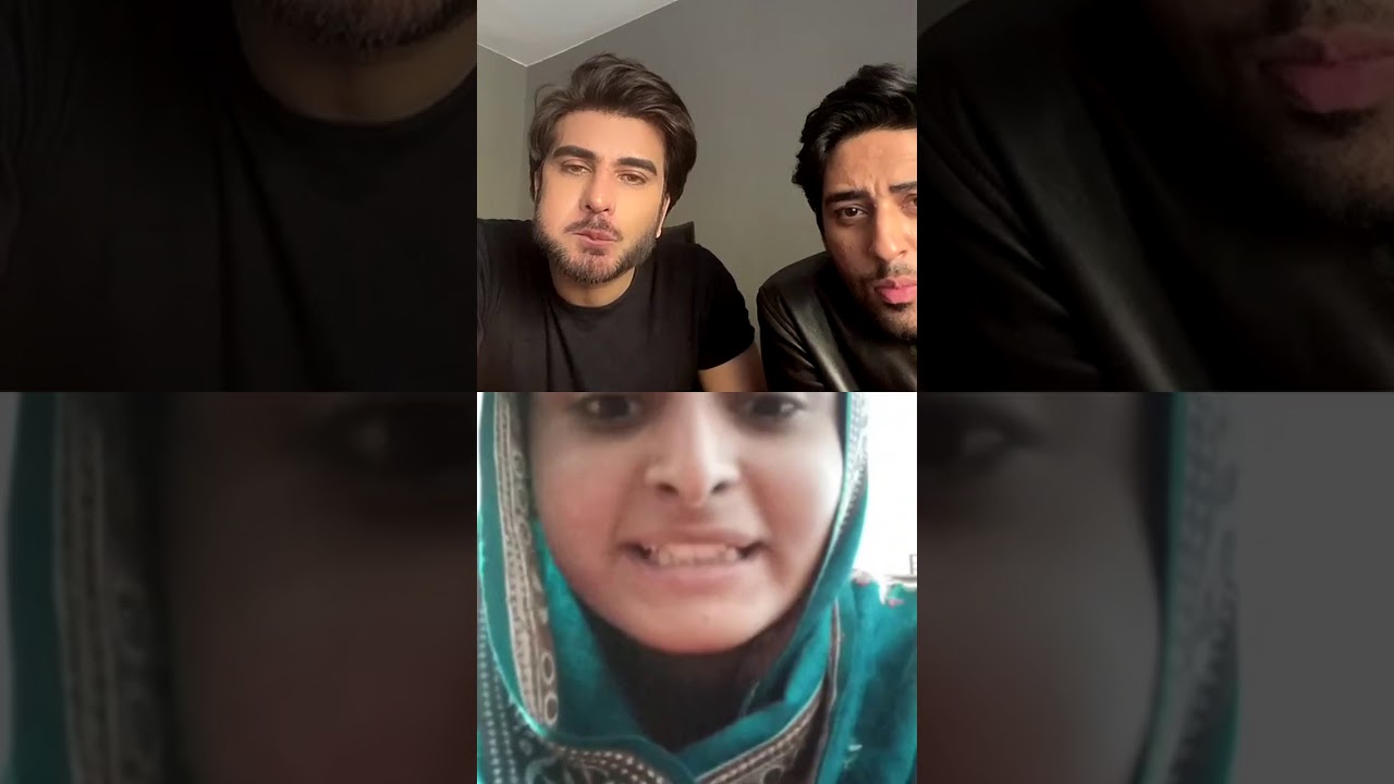 Imran Abbas live with Salman Saeed on the set of Amanat | Imran Abbas Fans