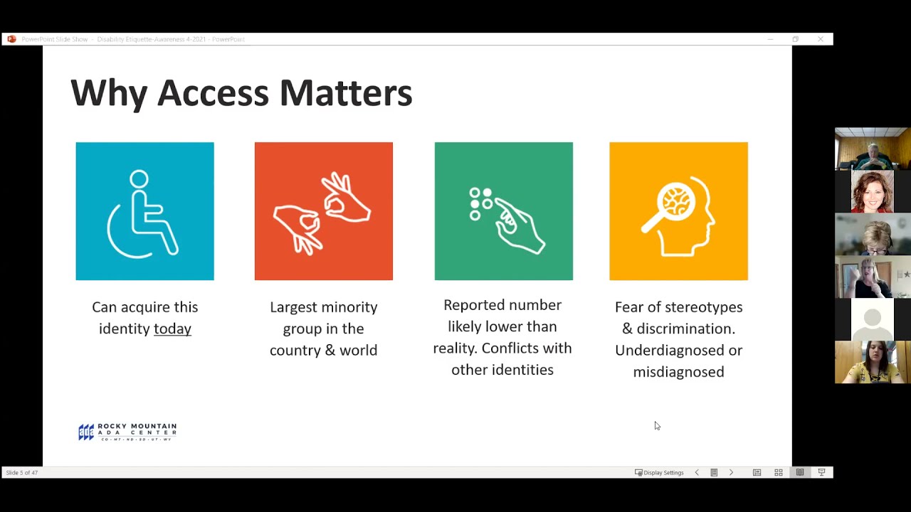 Embracing Disability Awareness & Etiquette into the Workplace