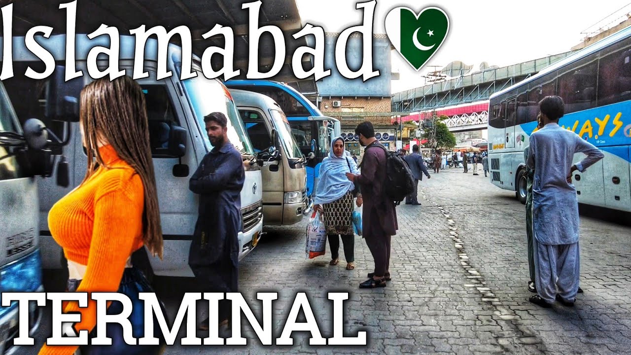 🇵🇰Explore Rawalpindi Bus Terminal at Faizabad