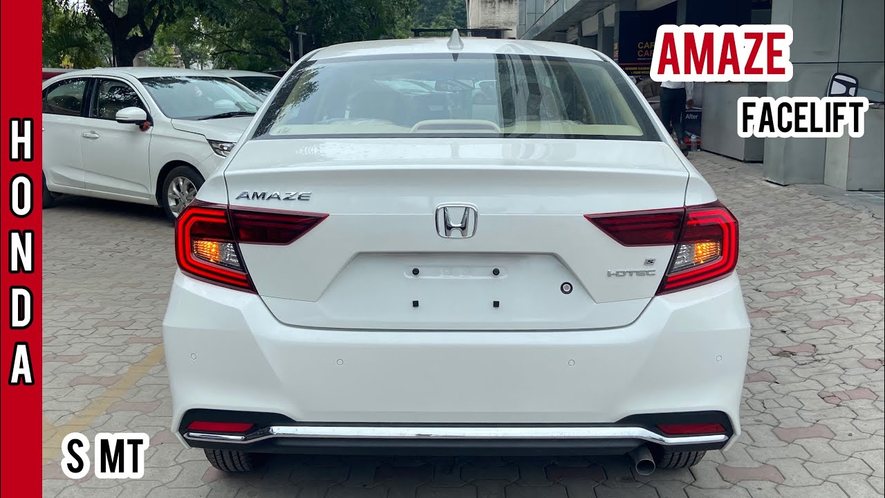 New Honda Amaze Facelift 2021 | Amaze S MT - Detailed Walkaround Video!