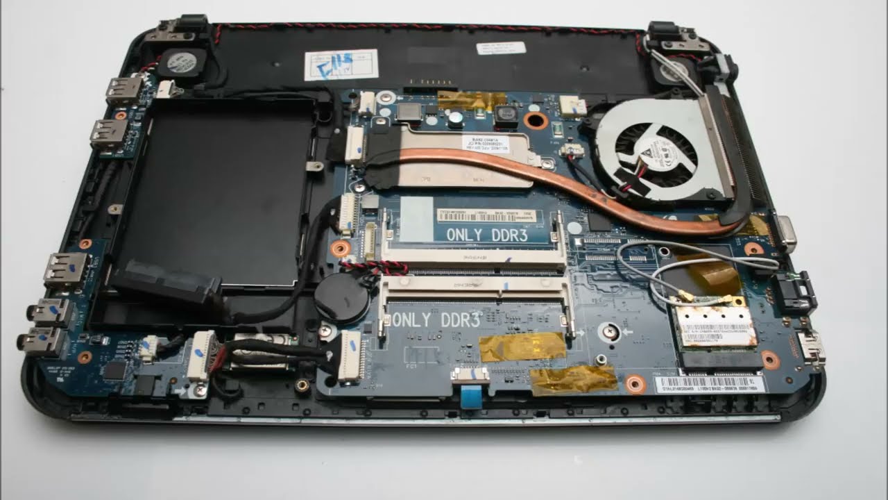 SAMSUNG SENS X170 노트북 분해(Laptop disassembly)