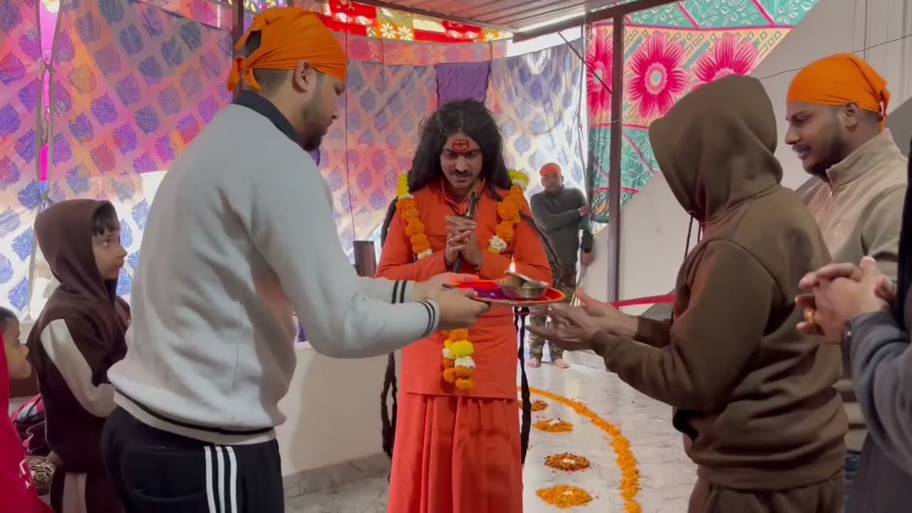 NAYA NANGAL श्री गुरू महाराज जी का हुआ भव्य स्वागत और बहुत सुदंर सत्संग 🙏🦚♥️