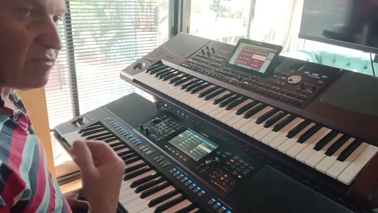 Test KORG PA1000 vs. Yamaha PSR SX 920. PARTE 2