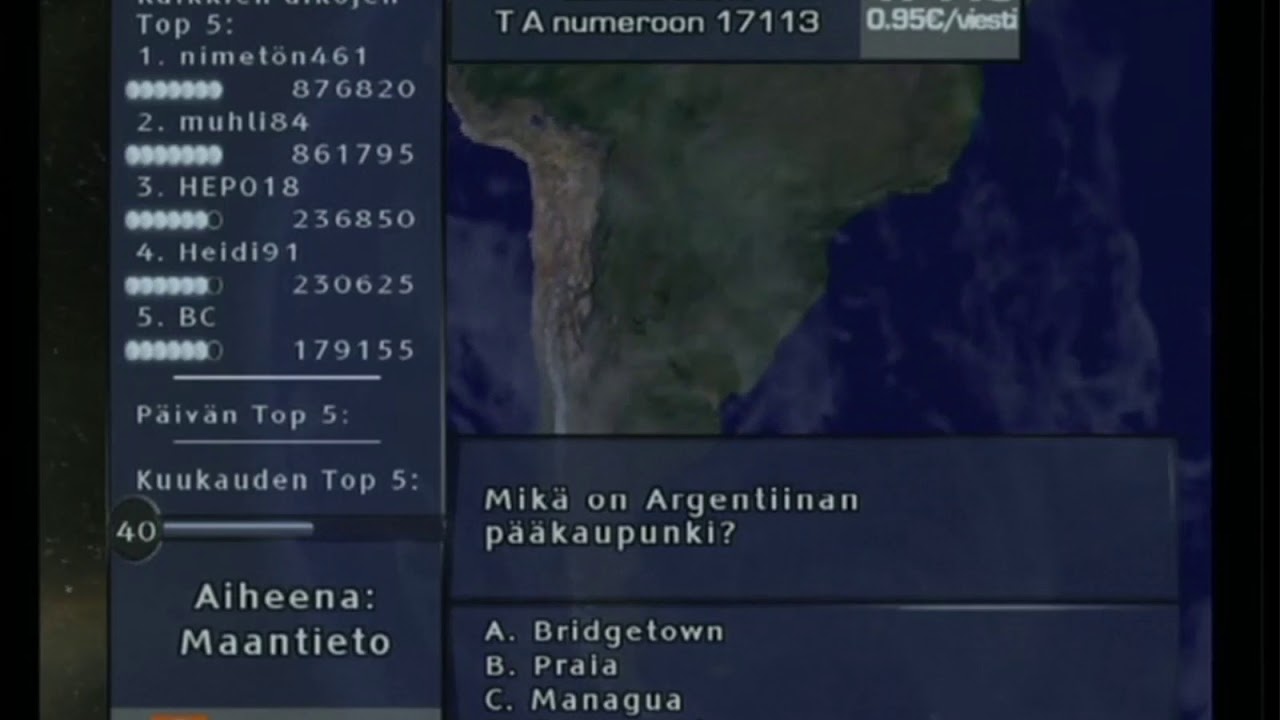 Yle TV2: Tellus-tietovisa - 24.6.2009