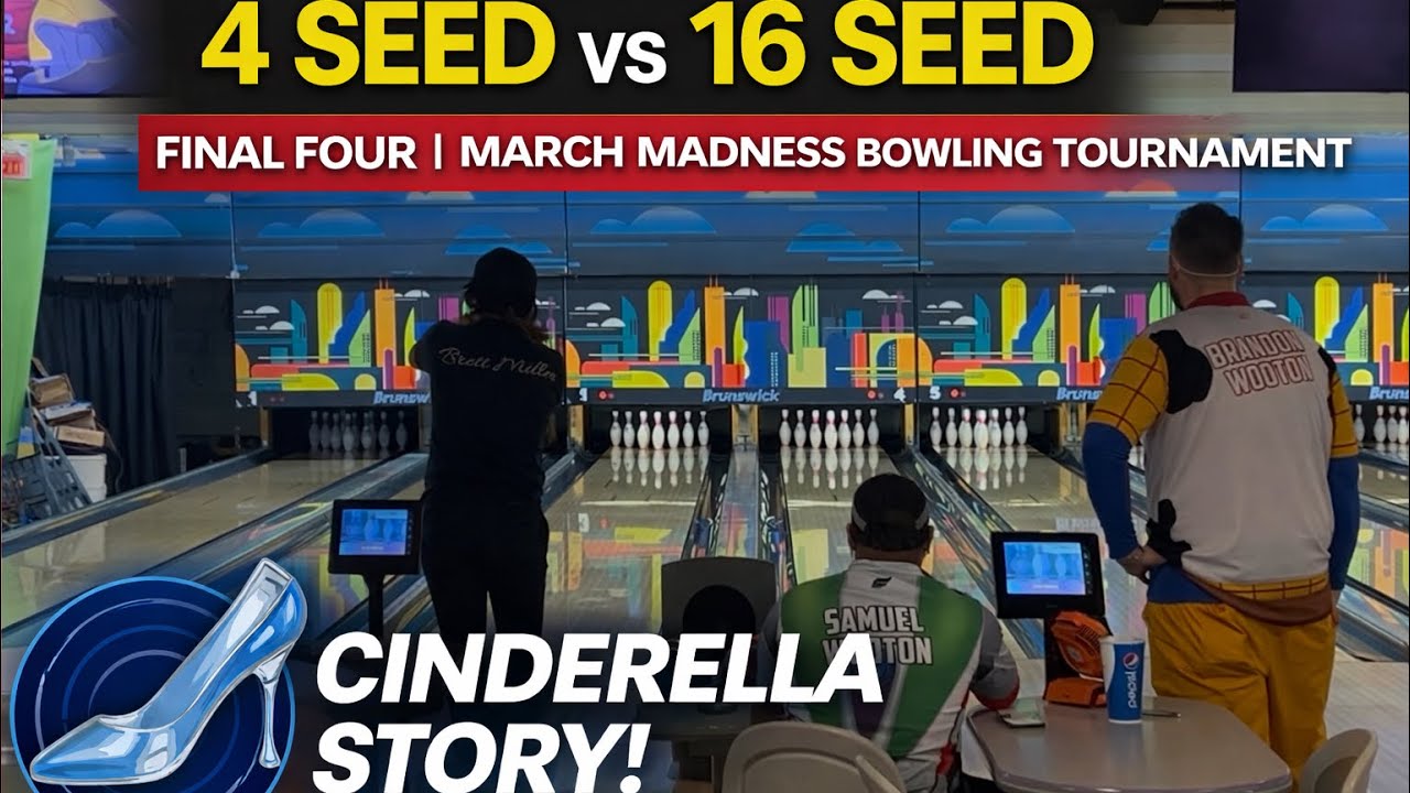 Final Four | Brett Miller 4 vs 16 seed | March Madness Bowling Tournament | What happens Next?
