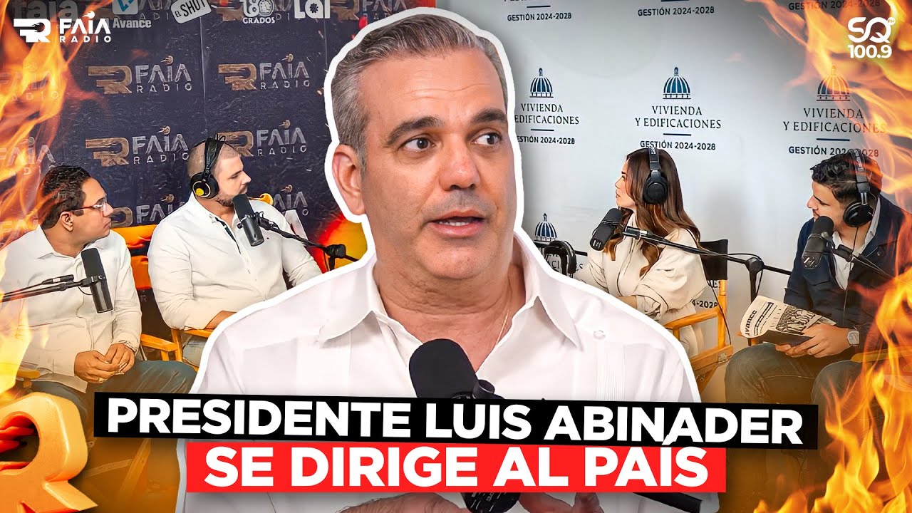 EXCLUSIVA PRESIDENTE LUIS ABINADER SE DECLARARÁ TEAM FRUTA DE LA CASA DE ALOFOKE 2