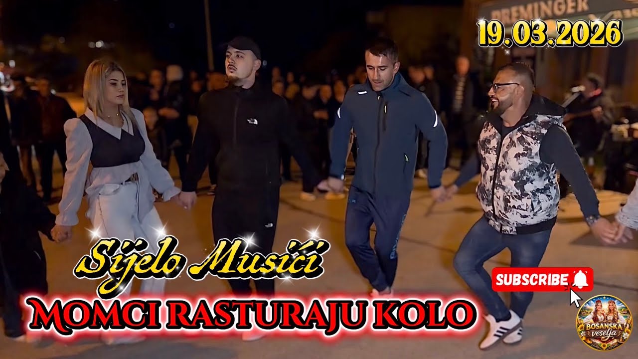 Ovakvu igru niste još vidili, momci rasturaju kolo🕺 sijelo Musici 💥19.03.2026