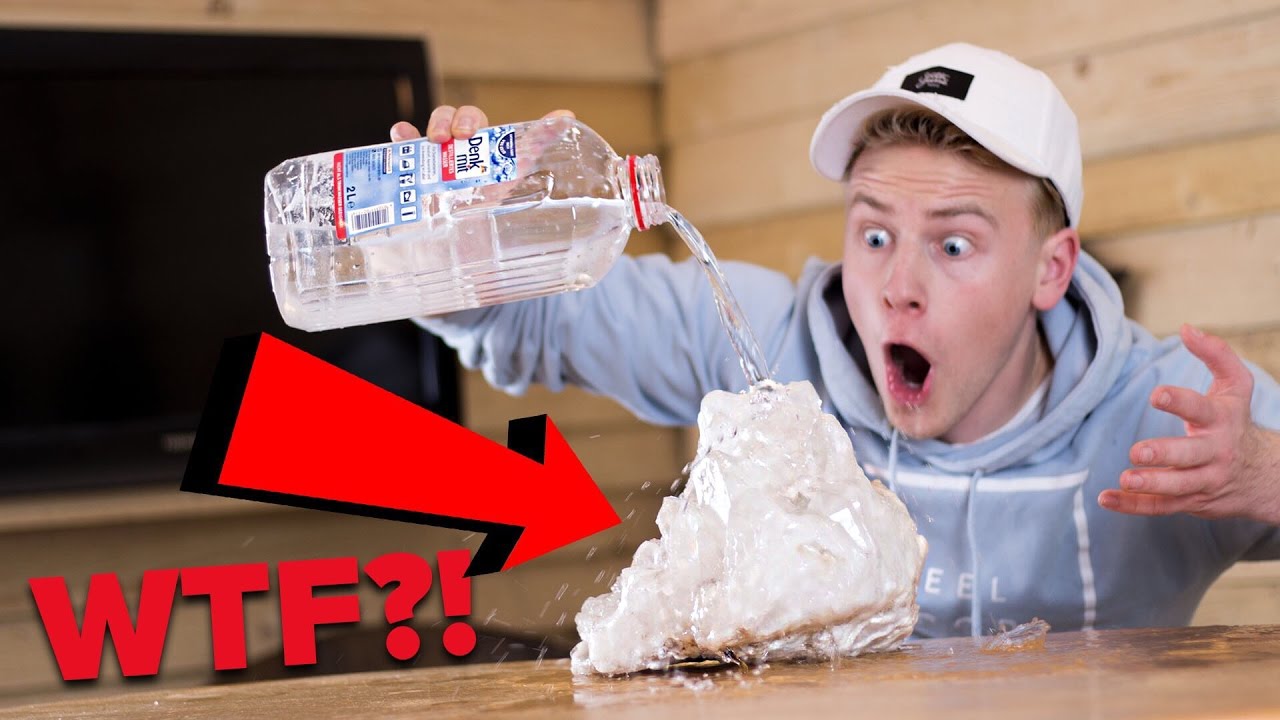 WASSER zu echtem KRISTALL verwandeln in SEKUNDEN - WTF?! 😱 II RayFox