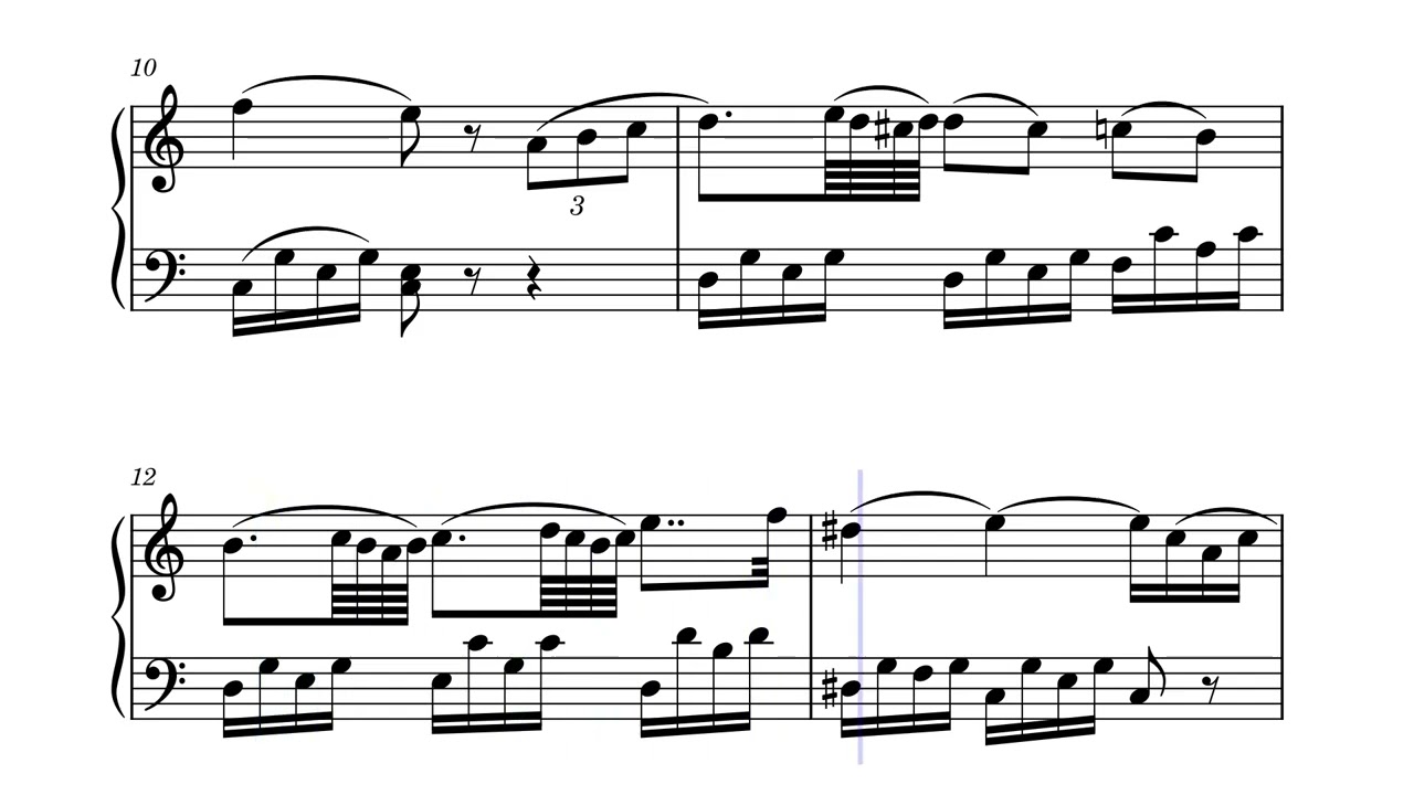 Adagio for clavichord Op.52 – my composition