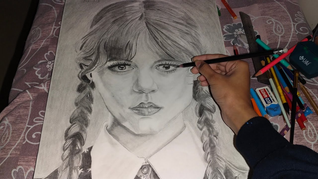 Wednesday art work ✨🤩