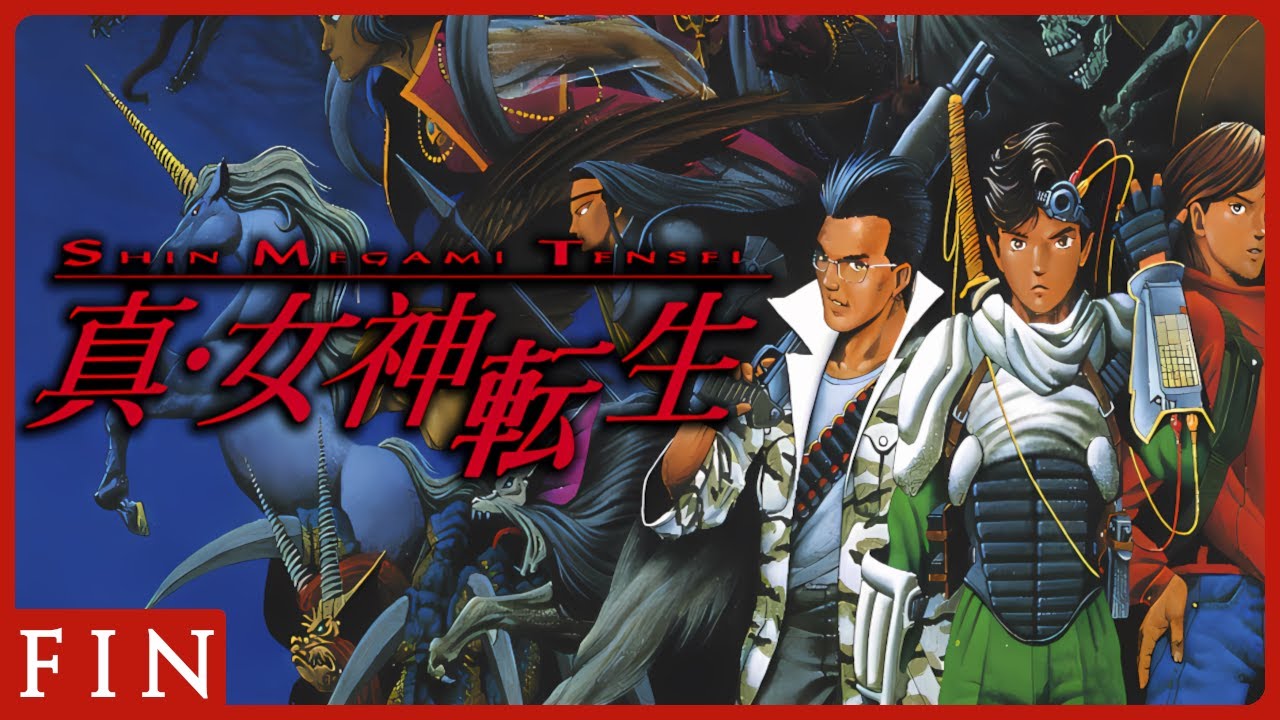 Shin Megami Tensei [SNES] Final Boss & Ending (Neutral Route)