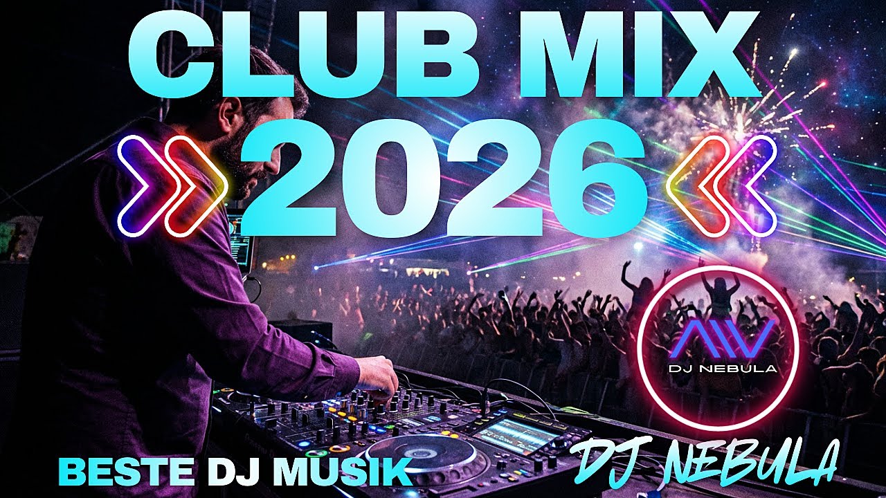 Beste DJ-Music & Disco Remixe 2026 🎵 Party Musik, Party Club Dance Mix 🎉 EDM Club Mix & Dance Musik