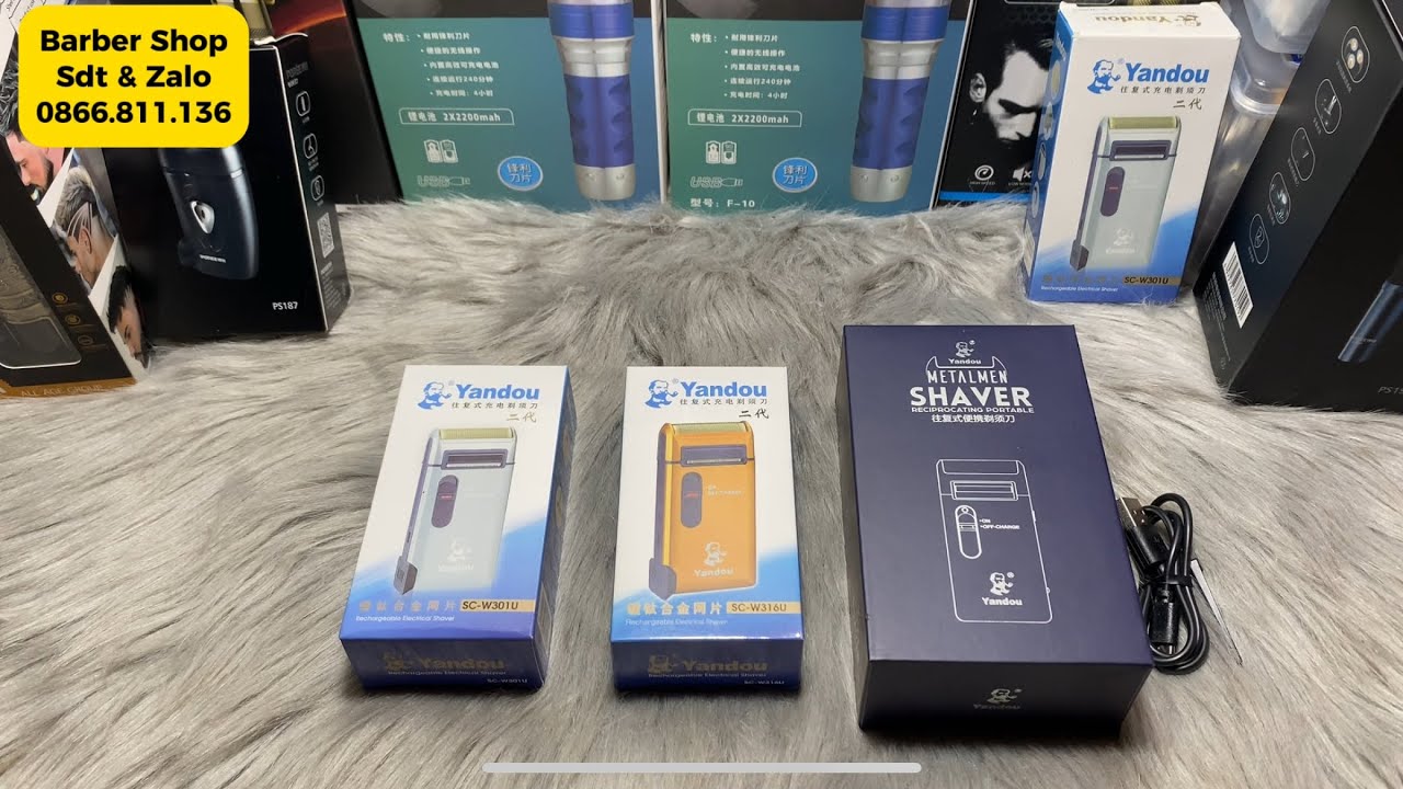 Review Và Báo Giá 3 Mẫu Máy Cạo Râu Của Yandou Đang Dc Mọi Người Tin Dùng