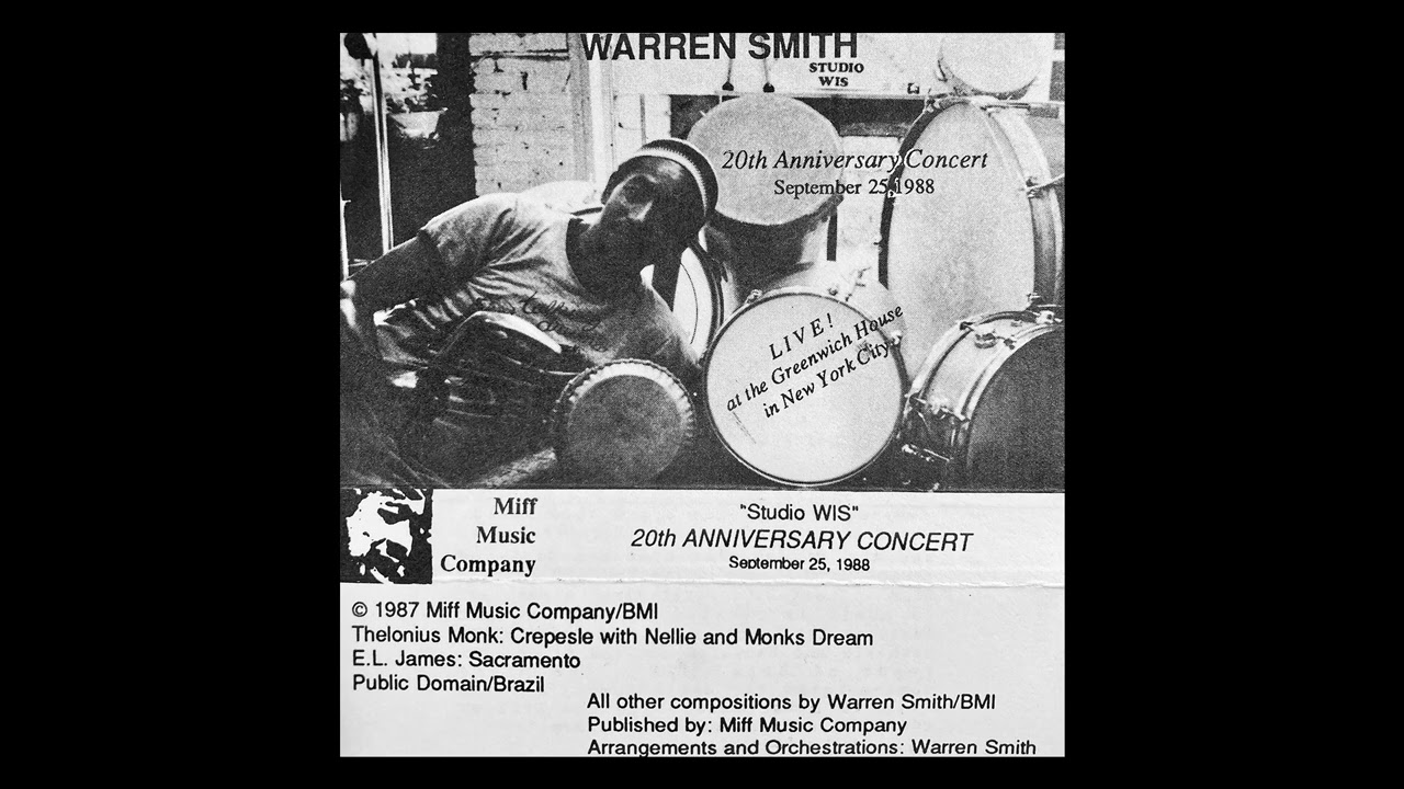Warren Smith - Studio WIS 20th Anniversary Concert - FULL ALBUM