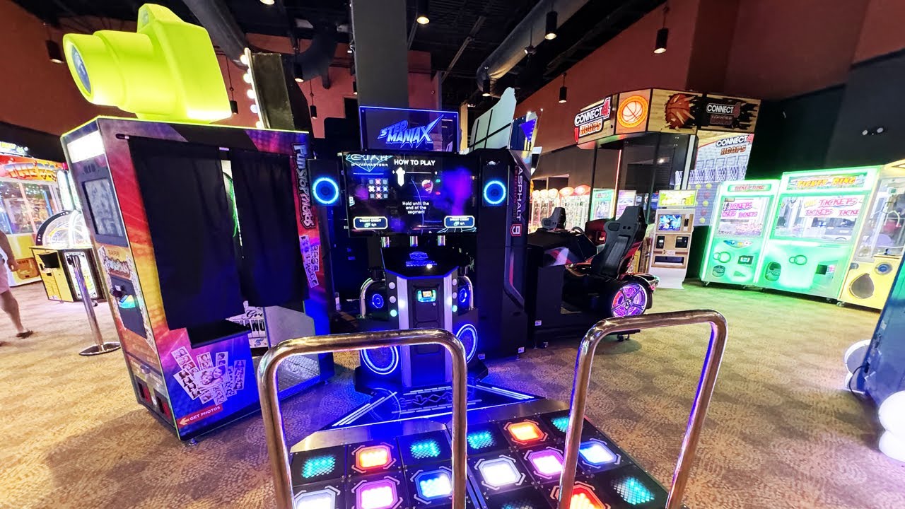 Lefty's Alley & Eats (Lewes DE), 4K arcade walkthrough & tour, August 2024