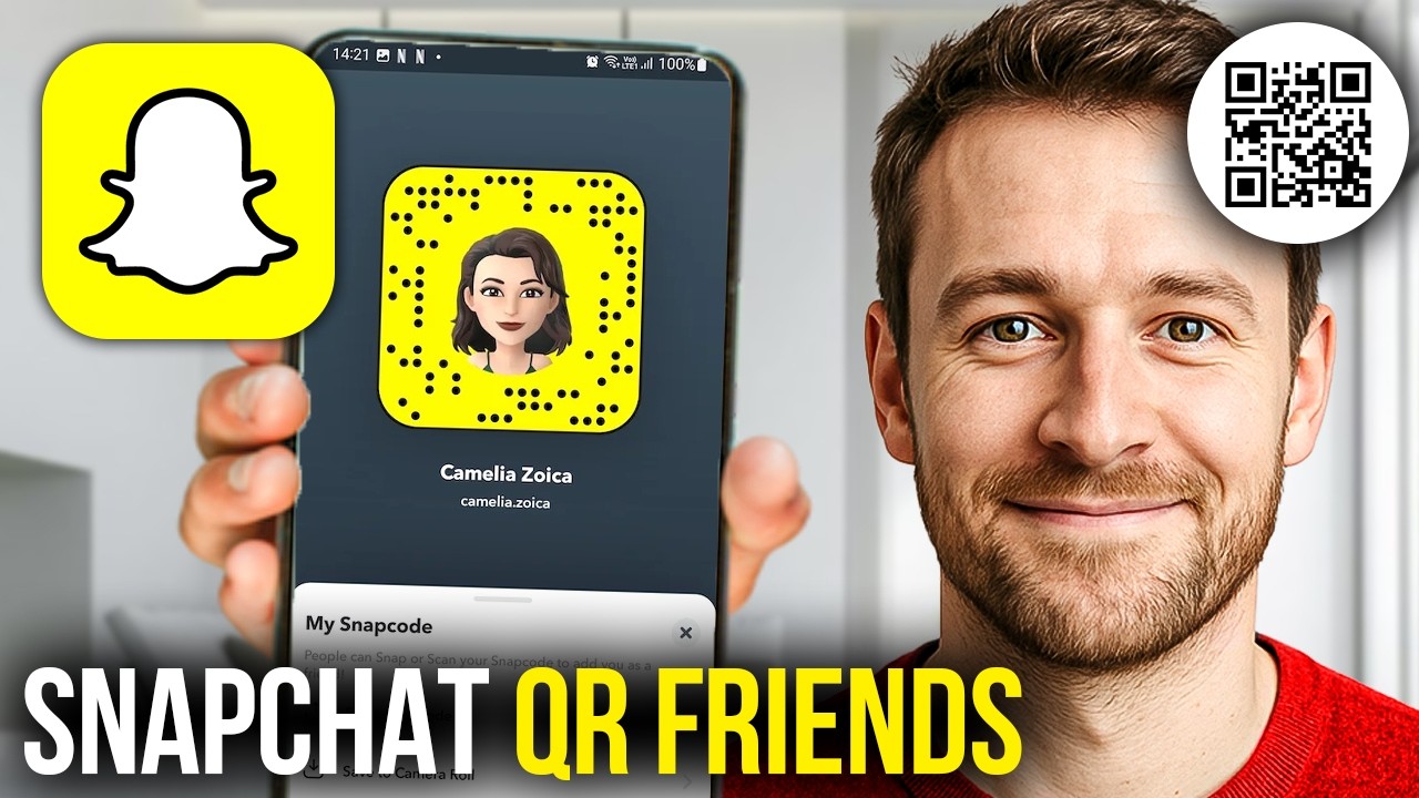 How To Add Friends on Snapchat With QR Code