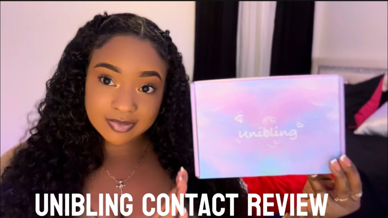 Unibling colored contacts review ✨