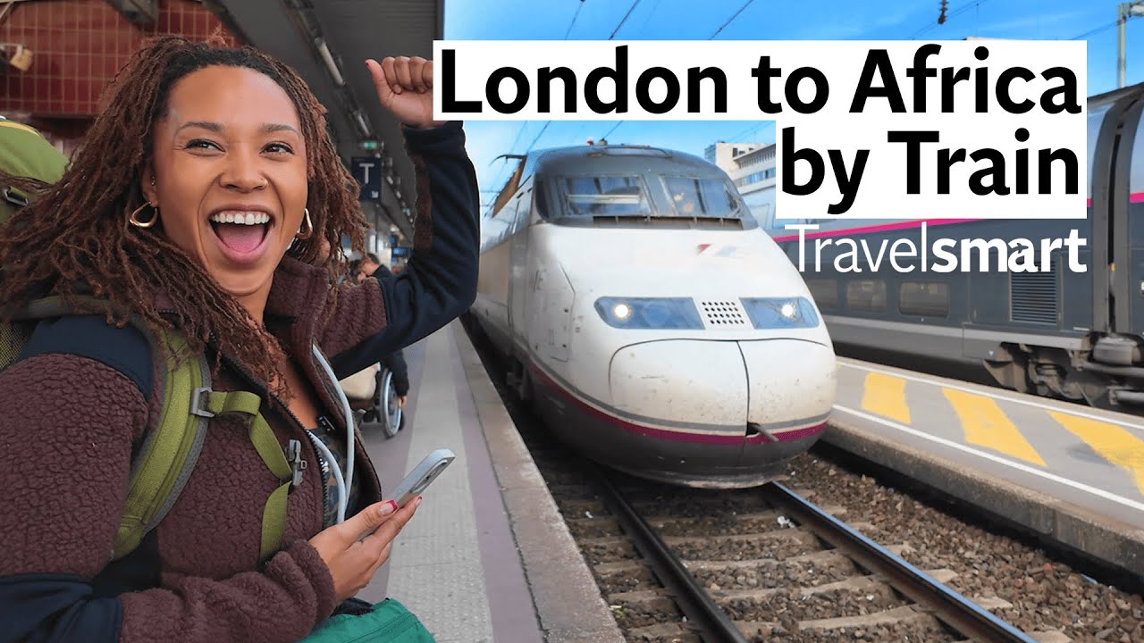 We Travelled From London to Africa Without Flying | Travel Smart