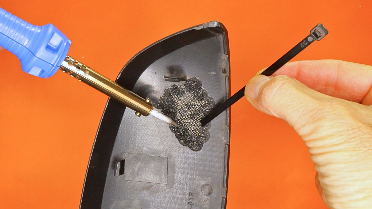 Easy Way To Repair a Broken Plastic Part That Not Many People Know.