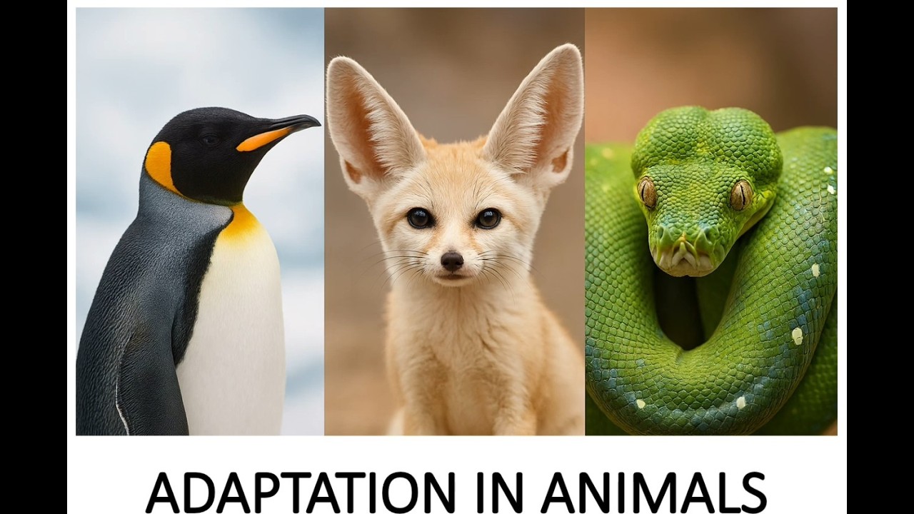 How Animals Evolve to Survive Their Environments #animal