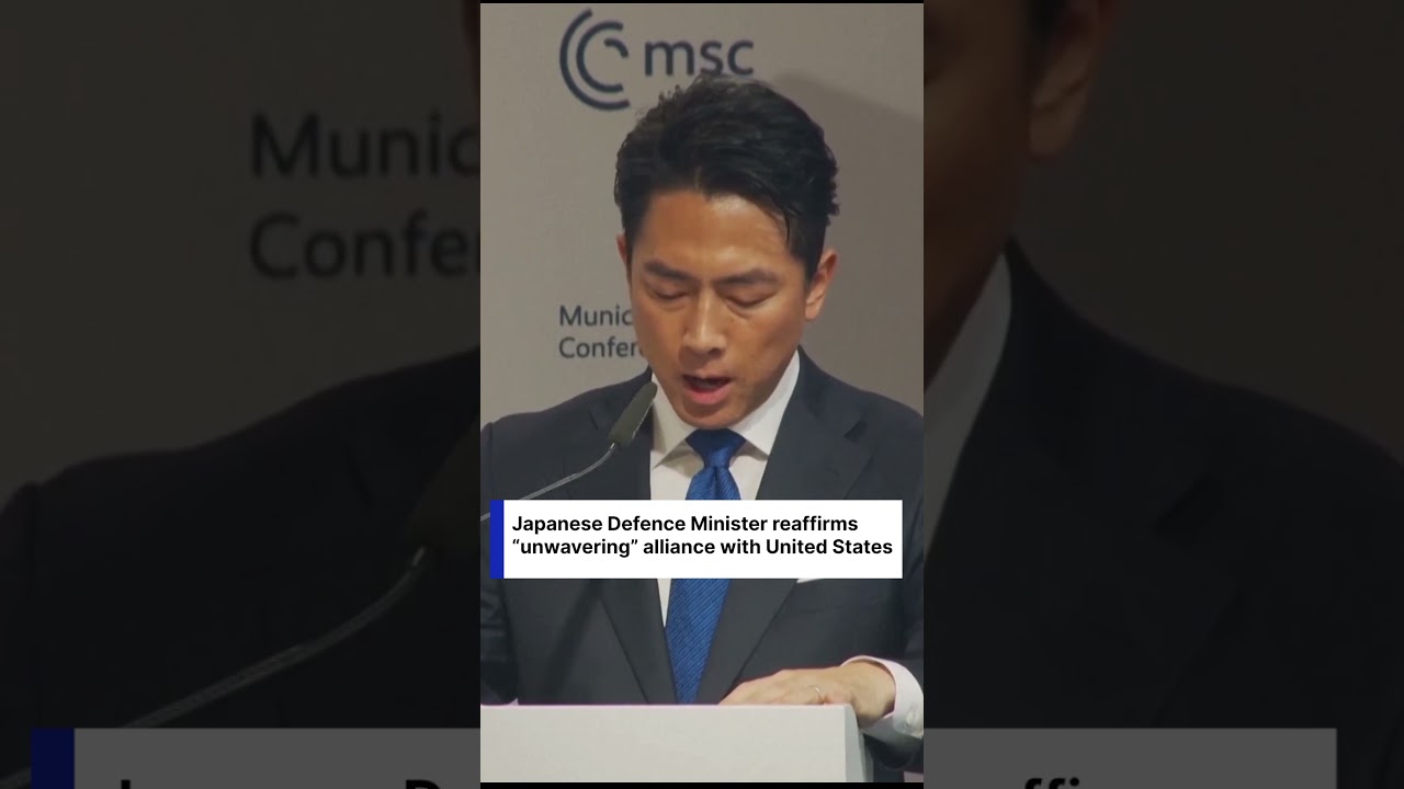 Japan's Defence Minister Reaffirms US Alliance at Munich Conference | DRM NEWS | AC1I