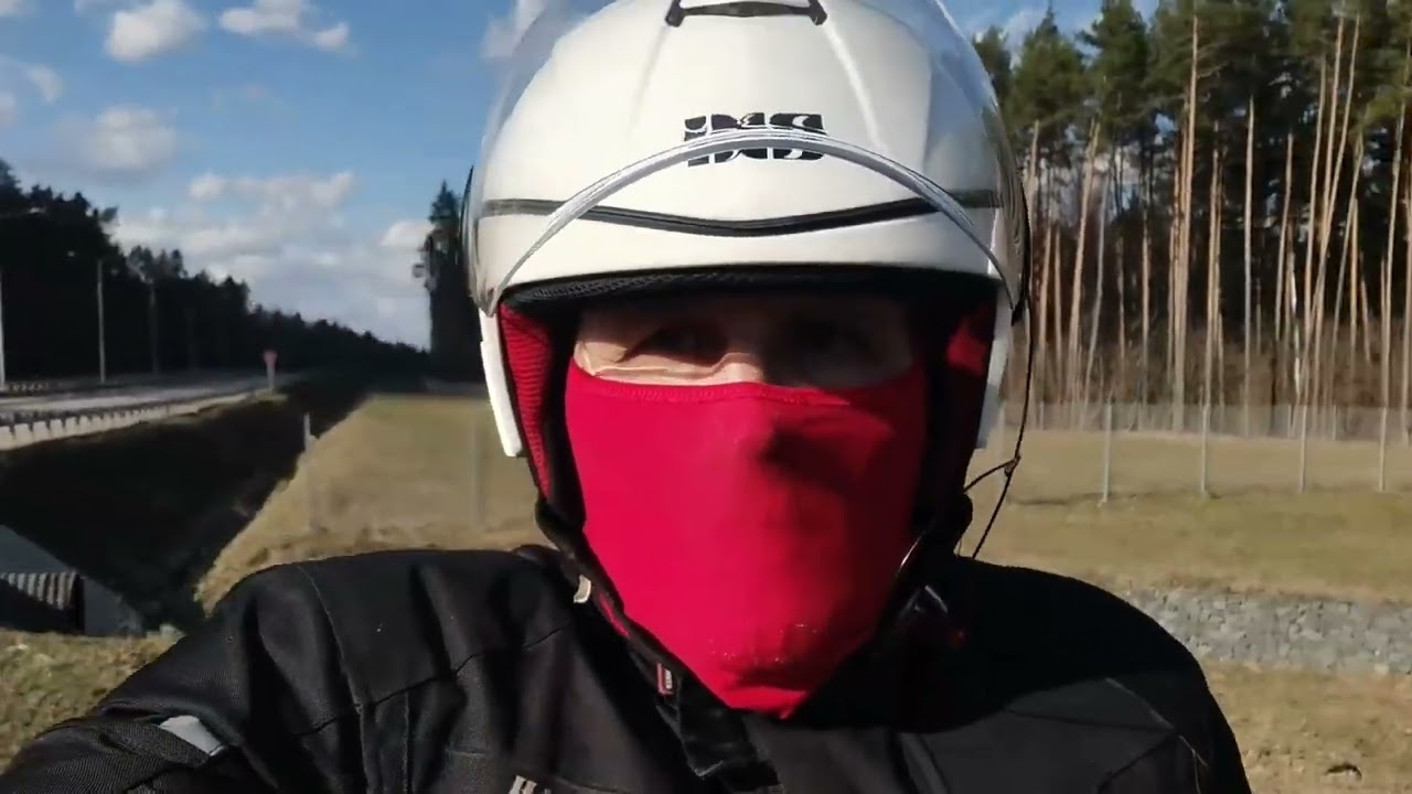 выкатываю, на электро-скутере, АКБ 72 вольт после ремонта, запахло весной!