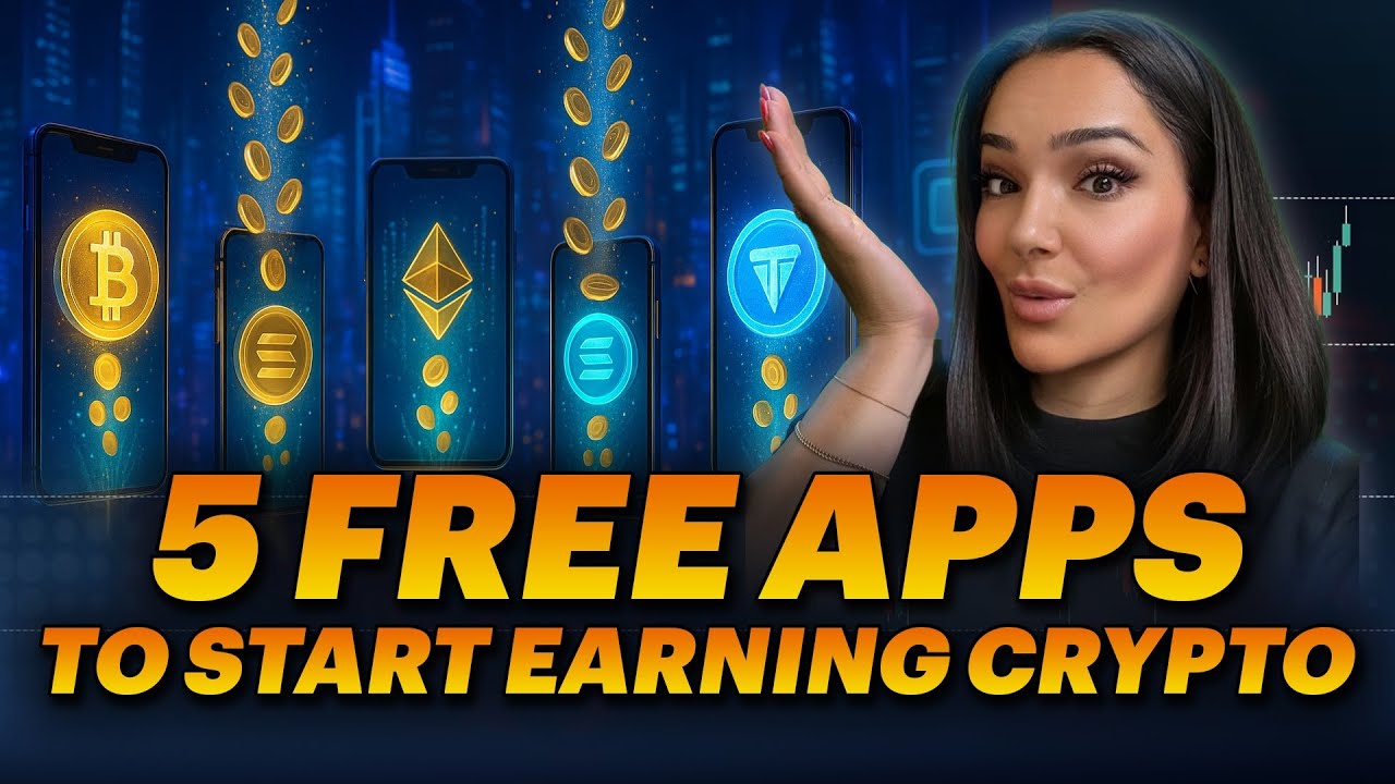 5 FREE Apps to Start Earning Crypto Today
