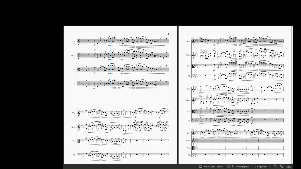 String Quartet No  3 movement III