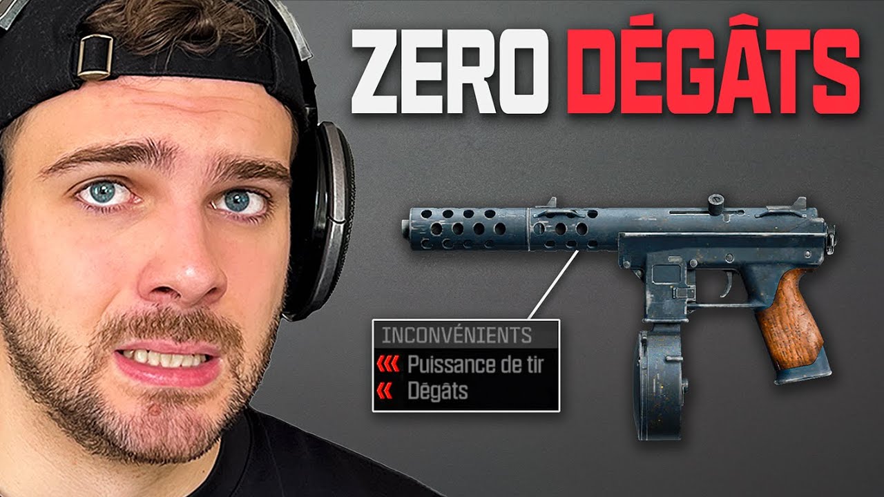J’ai créé l’arme qui fait le MOINS DE DÉGÂTS possible sur Warzone (c'est un airsoft)