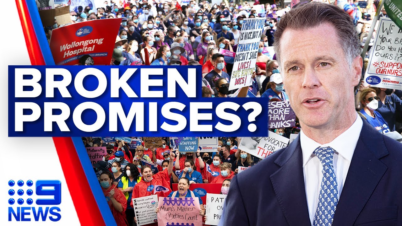 Hundreds of NSW health workers set to walk off the job amid stalled pay bumps | 9 News Australia
